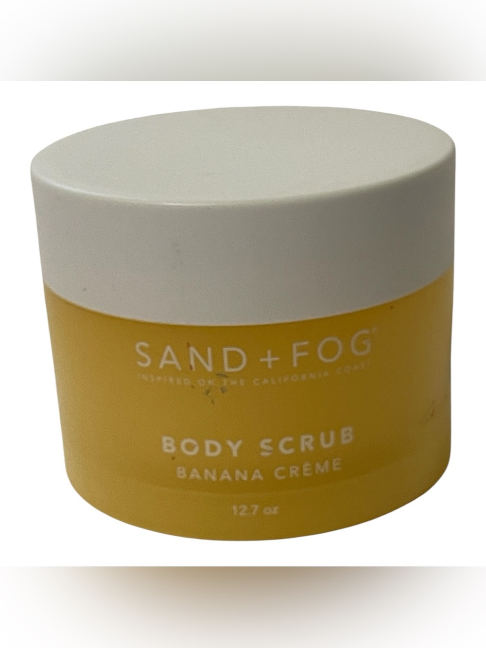 Sand + Fog “Banana Cream” Body Scrub 12.7 oz - New**
